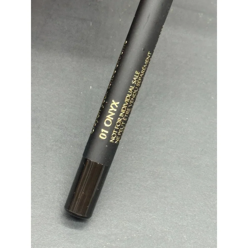 Estee Lauder Double Wear 24H Waterproof Gel Eye Pencil #01 Onyx .028 oz -Black